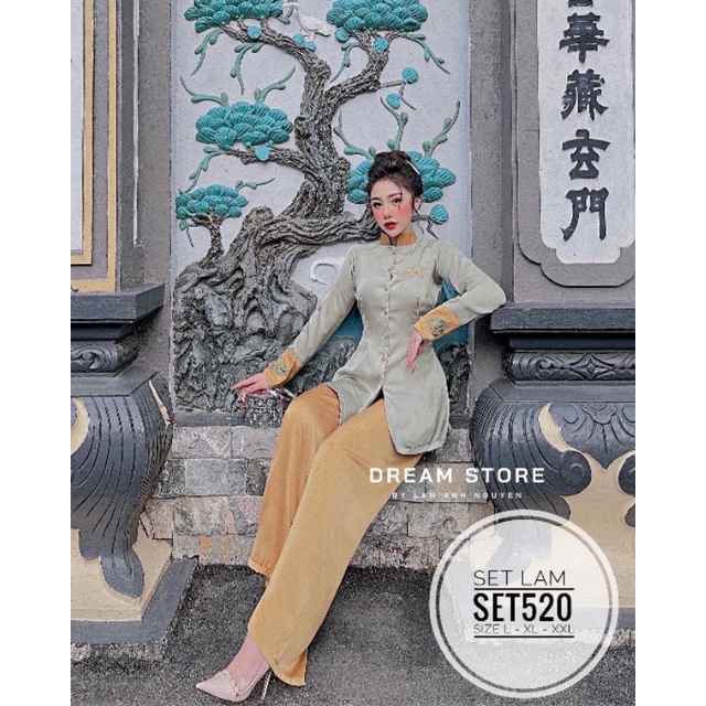 Đồ Lam Đi Chùa Big Size