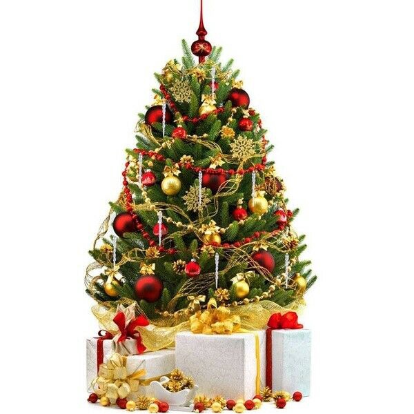 Bộ 12 Cây Thông Giả Mini Trang Trí Giáng Sinh
