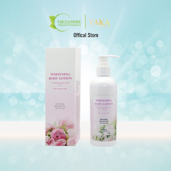 Sữa dưỡng thể làm trắng da YAKA Hàn Quốc YAKA WHITENING BODY LOTION 250ml