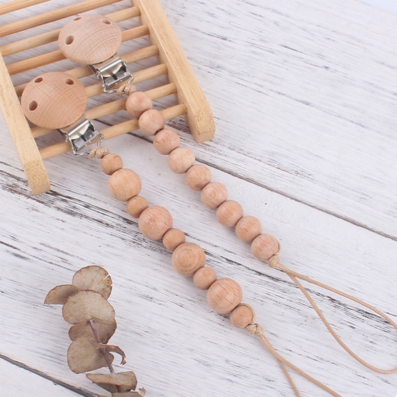 Giá Đỡ Núm Vú Giả Xỏ Hạt Kẹp Núm Vú Giả Dễ Thương Cho Bé Sơ Sinh
