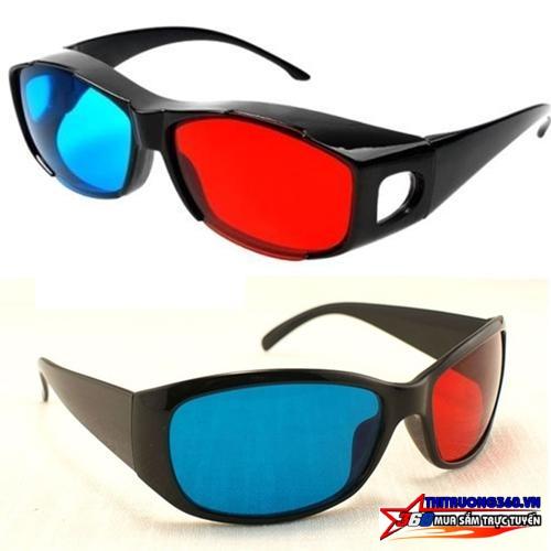 Kính Xem Phim 3D red blue xử dụng được cho điện thoại, smart tivi