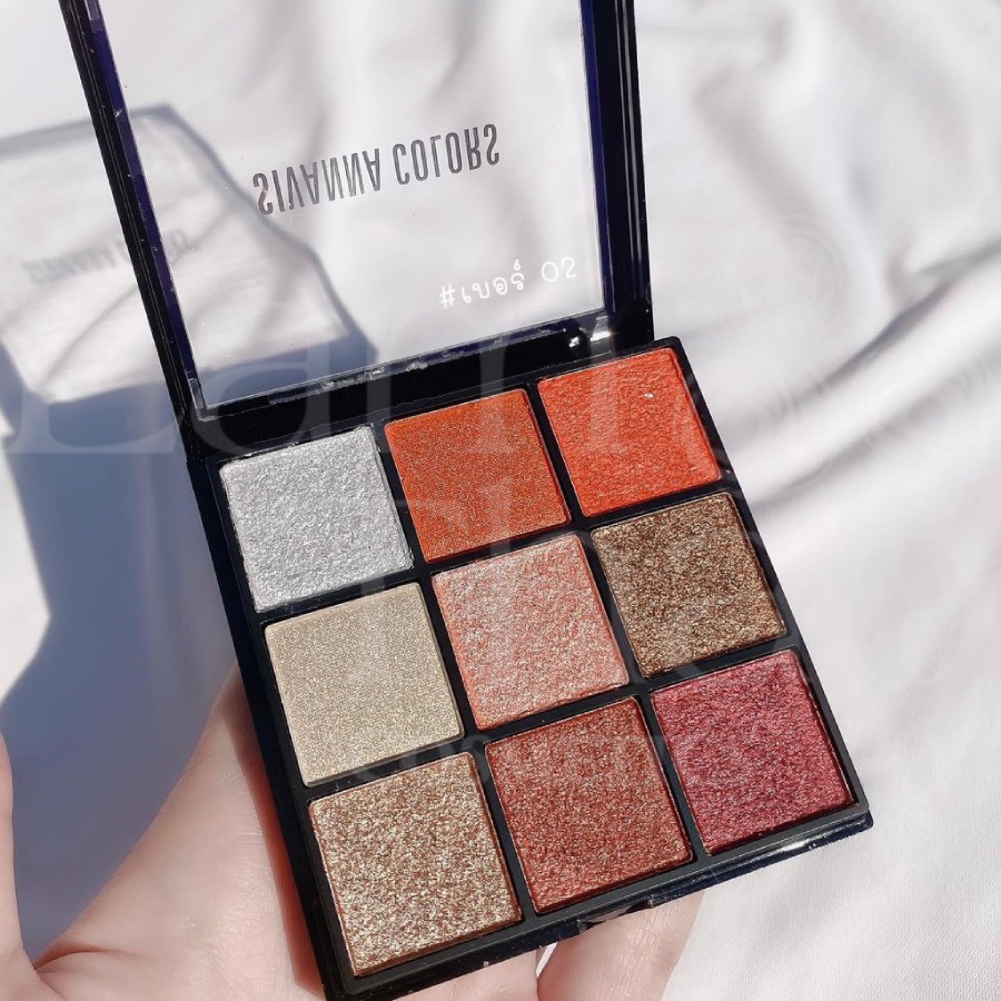 Bảng Phấn Má Hồng & Mắt Sivanna Colors Epic Eye And Cheek Palette