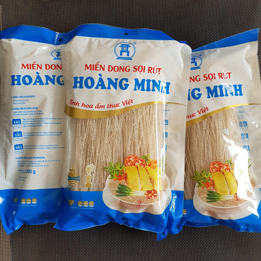 Miến Dong Sợi Rút Hoàng Minh - Eatclean Ăn Kiêng Giảm Cân