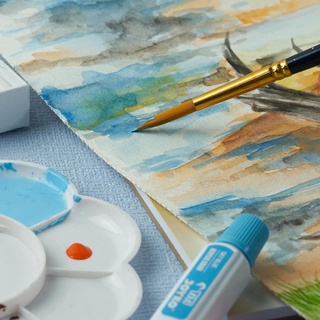 Set 12 tấm thảm vẽ màu nước 300 gsm chất liệu Acrylic