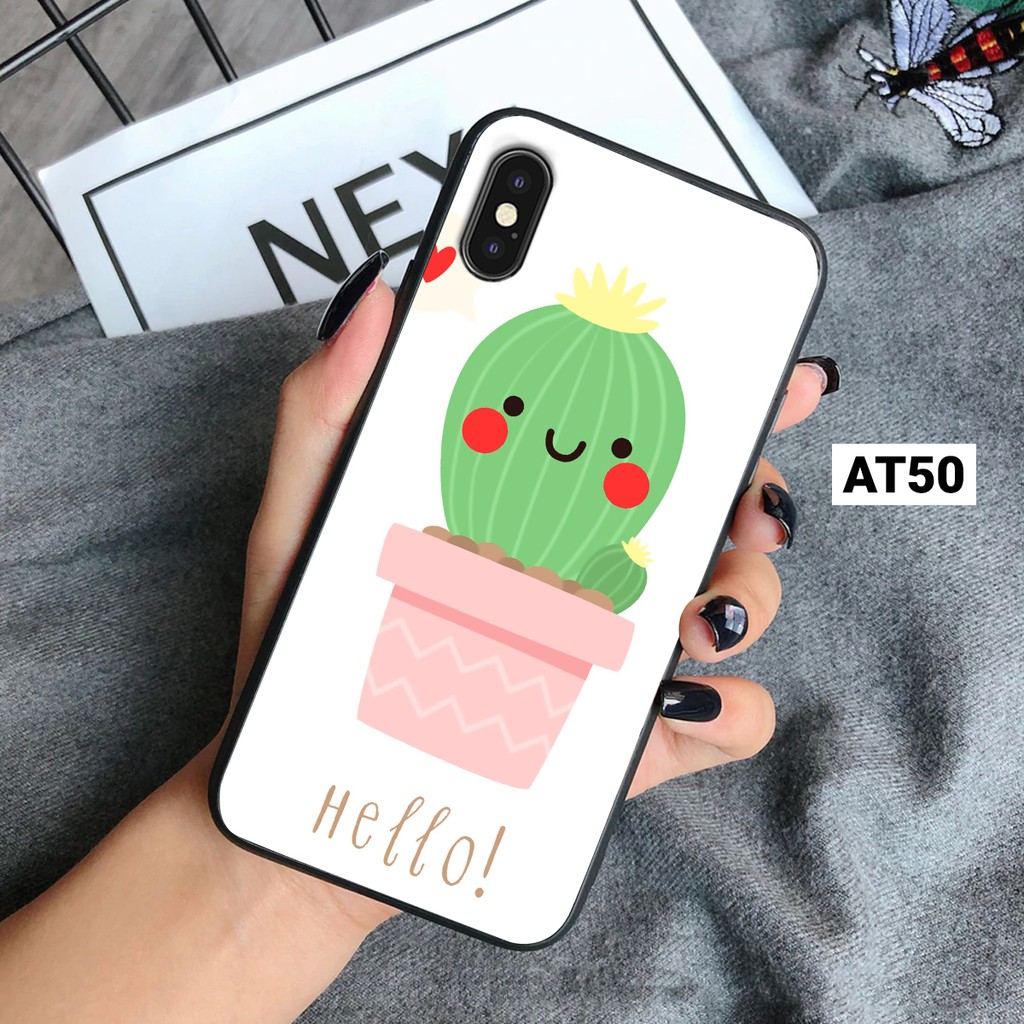 Ốp lưng IPHONE in hình xương rồng cute cho iPhone 6/6s - 6/6s Plus - 7/8 - 7/8 Plus X/Xs - Xr - Xs Max .