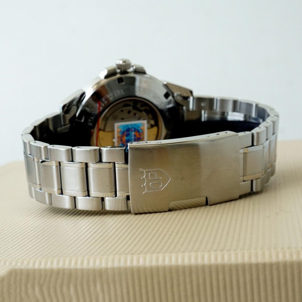 Đồng hồ nam dây kim loại mặt kính sapphire automatic Olym Pianus OP9908-88 OP9908-88