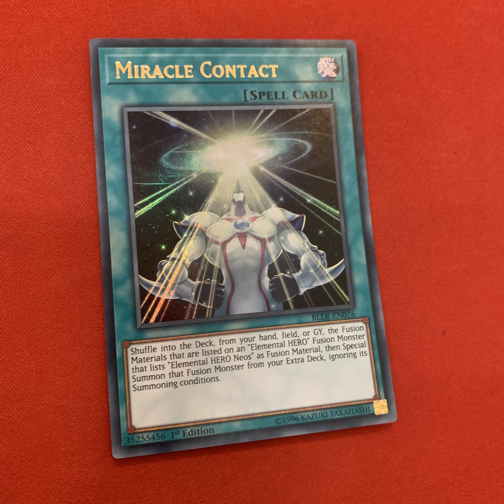 [EN-JP][Thẻ Bài Yugioh Chính Hãng] Miracle Contact