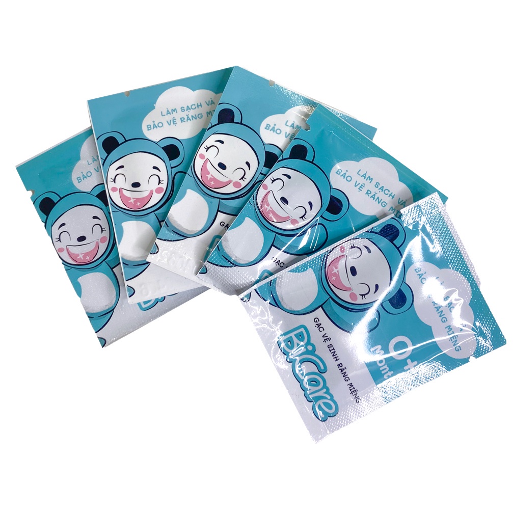 Gạc Rơ Lưỡi Bicare Vệ Sinh Răng Miệng Cho Bé - CHÍNH HÃNG