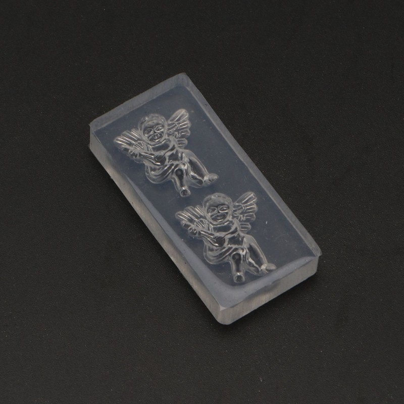 Khuôn silicone hình thiên thần dùng làm trang sức