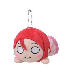 Móc chìa khóa bông Nesoberi Keychain Love Live Sunshine Riko Sakurauchi chính hãng Nhật Bản