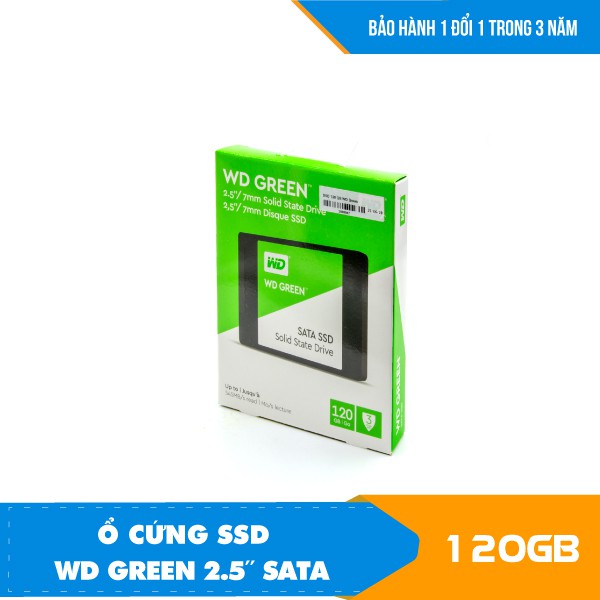 Hàng Chính Hãng - Ổ cứng SSD 120GB Western Digital Green | BigBuy360 - bigbuy360.vn