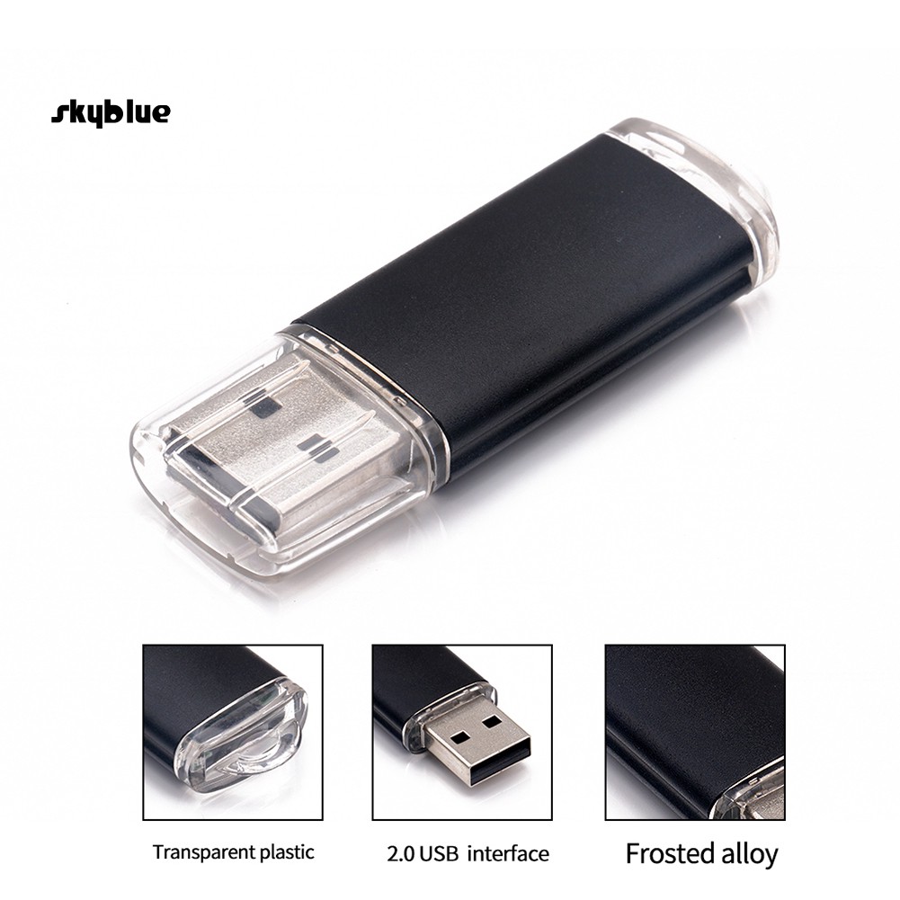 SKBL Portable 128MB USB 2.0 Disk Flash Drive Memory Storage Thumb Stick for PC Laptop