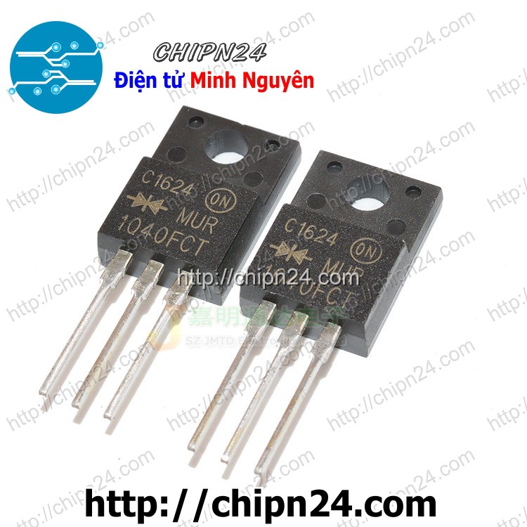 [2 CON] Diode MUR1040 TO-220 10A 400V (MUR1040CT MUR1040FCT)