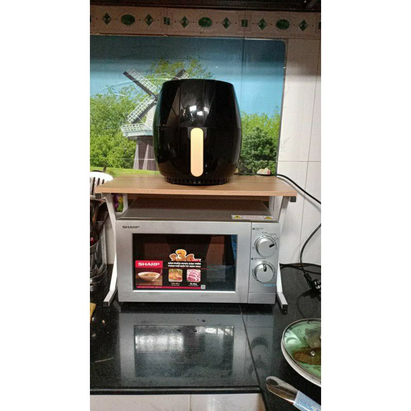 [ SALE HỦY DIỆT] Kệ lò vi sóng sắt hiện đại phòng bếp GM02.11/ GM02.21 | BigBuy360 - bigbuy360.vn