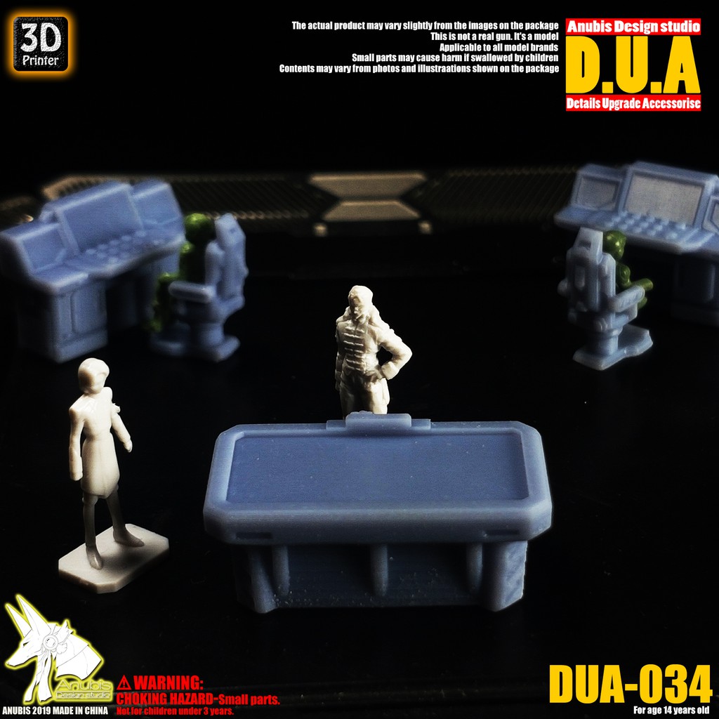 Phụ kiện mod ANUBIS - Chi tiết nhựa mô hình in 3D DUA034