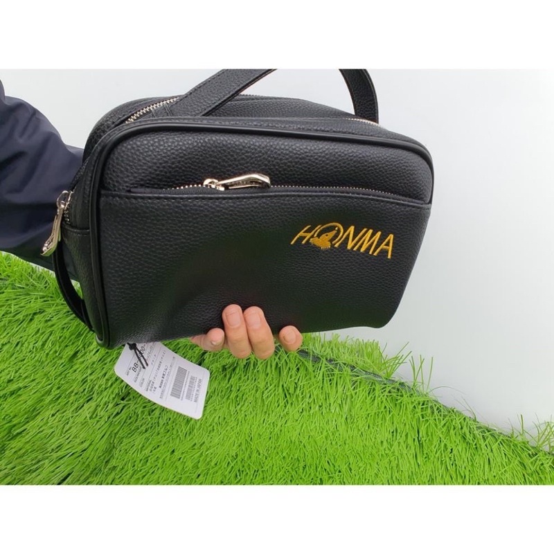 Túi golf mini cầm tay Honma cluth da PU cao cấp đựng đồ dùng cá nhân tiện lợi TU003 [Golf_Store]