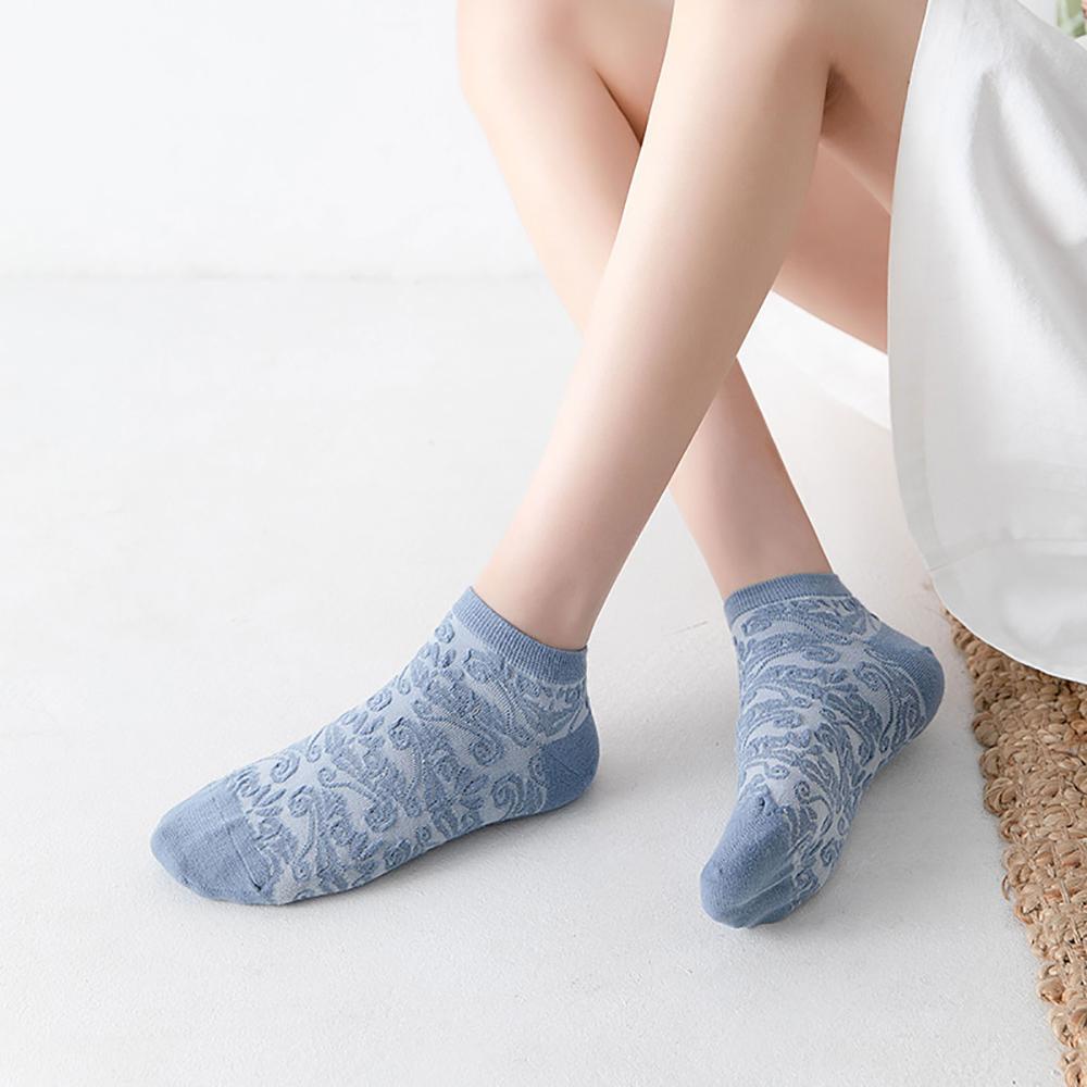 AROMA Đôi Vớ HọA TiếT Hoa NhiềU MàU ThờI Trang Cho Nữ