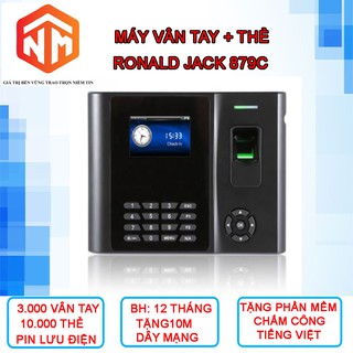 Máy chấm công Ronald Jack 879C - Máy Chấm Công Vân Tay - Nhật Minh