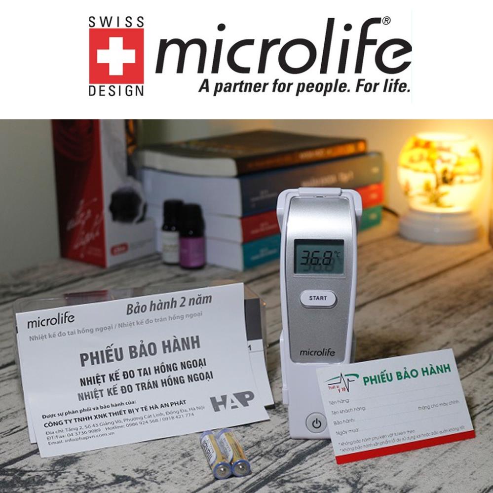 [Đo nhanh , Chính Xác Trong 1 Giây] Nhiệt kế hồng ngoại đo trán Microlife FR1MF1 - Hàng Thụy Sĩ