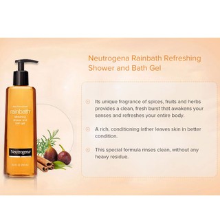 SỮA TẮM NEUTROGENA RAINBATH 1182ml