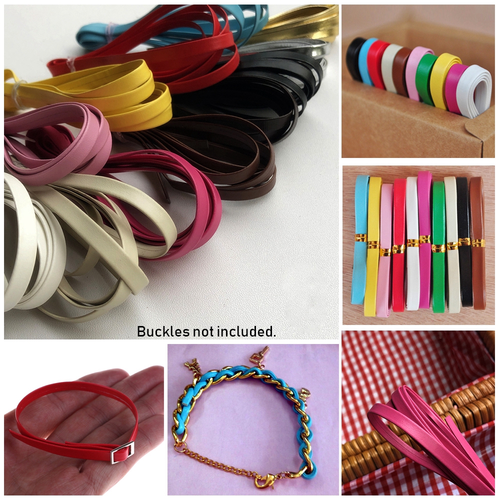 BSUNS 10 colors Super Mini Length 50cm DIY Width 3/5mm Handmade Belt Material