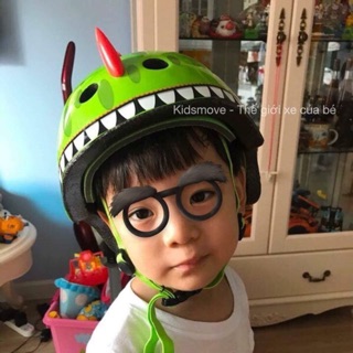 Mũ bảo hiểm khủng Long cho bé