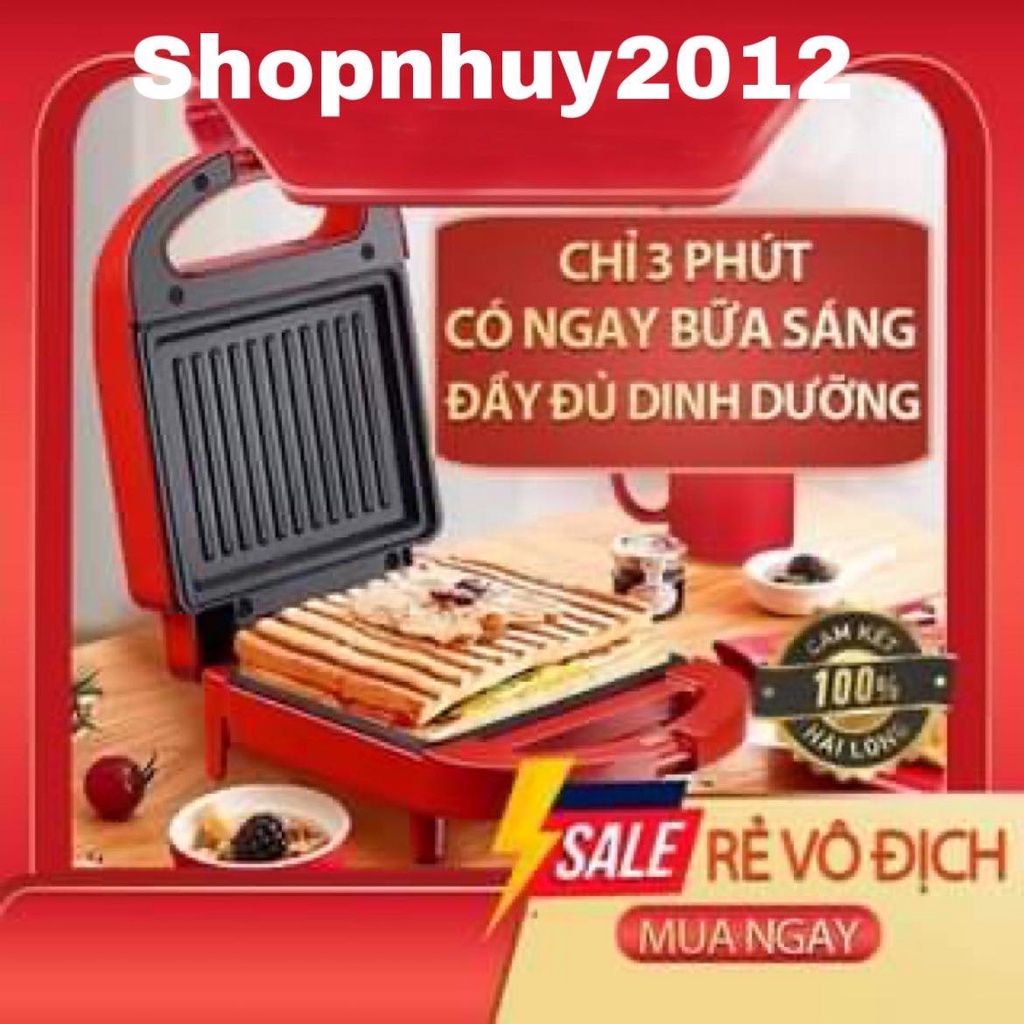 (HCM hỏa tốc) Máy nướng bánh mì sandwich
