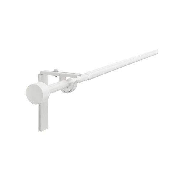 Bộ thanh treo rèm kèm bộ đỡ 120-210cm RÄCKA IKEA chính hãng - Trắng