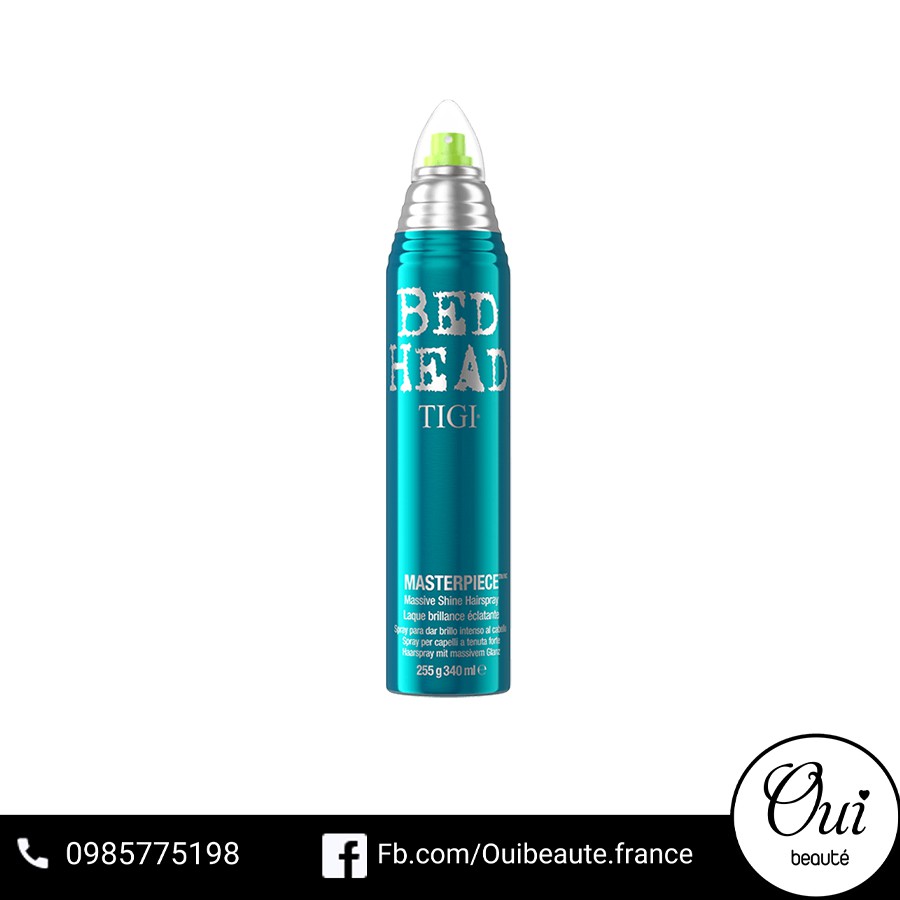 Keo Xịt Tóc Tigi Bed Head Masterpiece Massive Shine Hairspray 340ml Ouibeaute