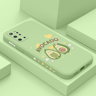 Ốp Điện Thoại Silicon Dẻo Bảo Vệ Toàn Diện Họa Tiết Trái Đu Dễ Thương Dành Cho Samsung Galaxy S20 Plus Ultra FE