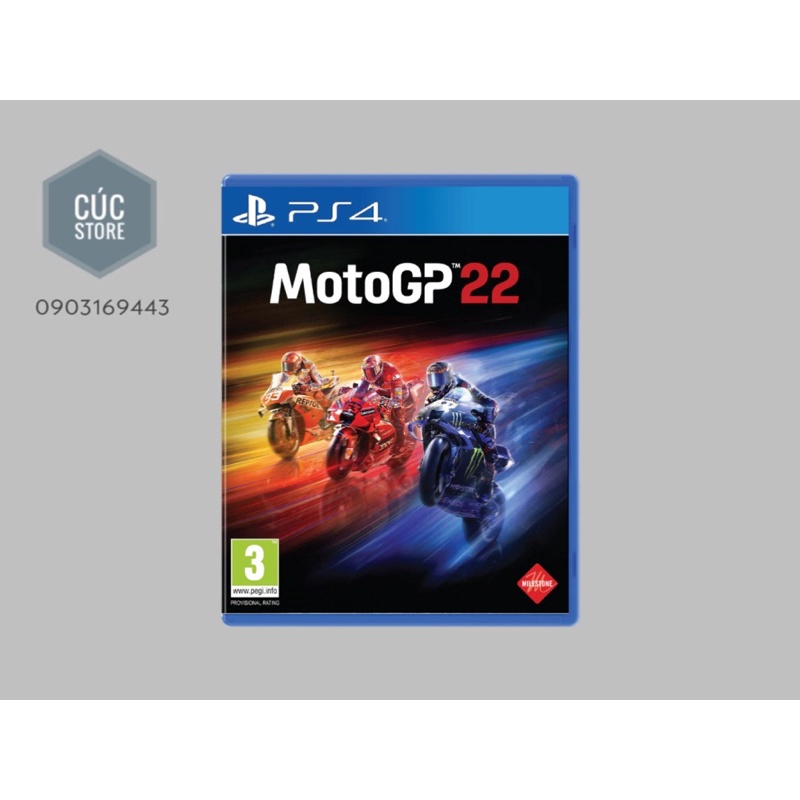 Đĩa chơi game PS4: MotoGP 22