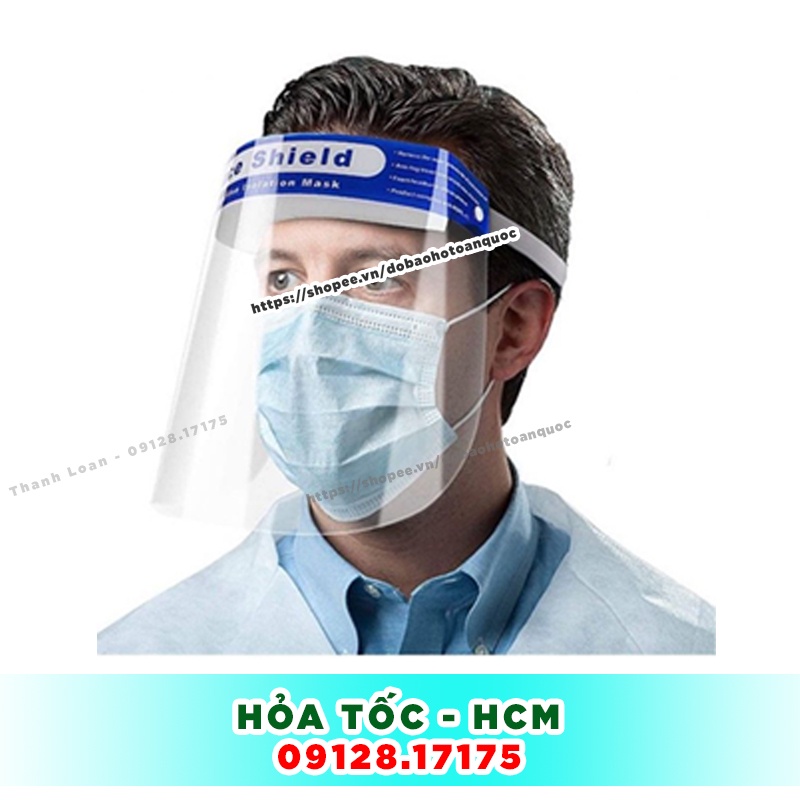 Đồ Bảo Hộ Y Tế KÈM QUÀ TẶNG Áo quần chống dịch - Đồ bảo hộ y tế phòng dịch 7 món tấm chắn face shield