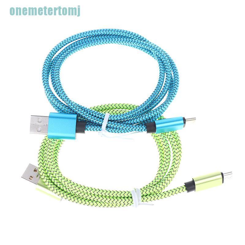 【ter】TYPE C and android Cable 1M Fast Charger Data usb Cables For mobile phone