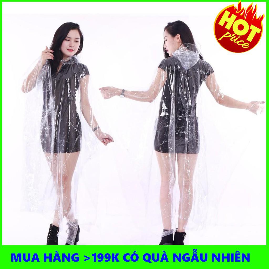 Áo mưa cánh dơi trong suốt 2 đầu | TẠI HÀ NỘI