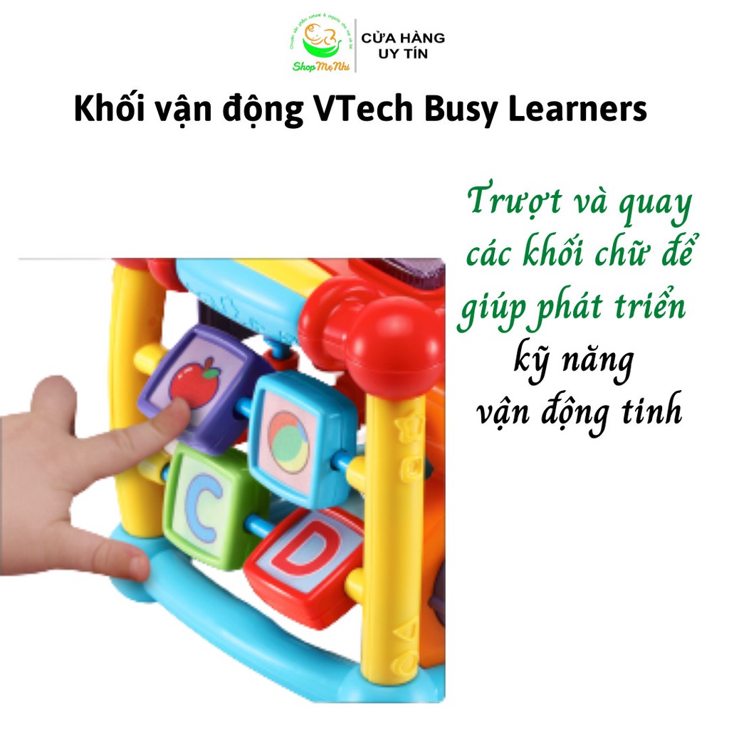 Khối vận động VTech Busy Learners Activity Cube.