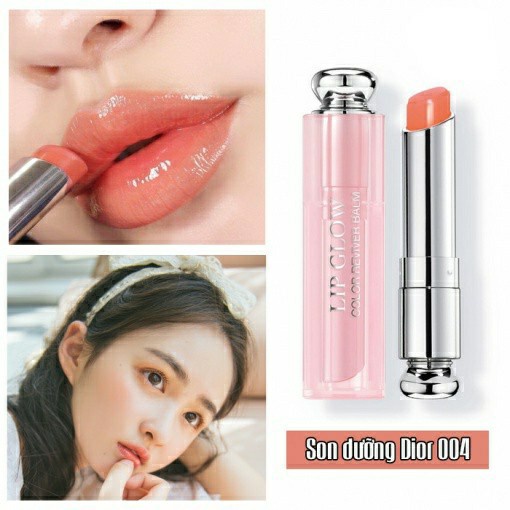 Combo Son Dưỡng Dior 004,025 [Chính Hãng],004:Màu Cam San Hô,Trẻ Trung,Tươi Tắn,Còn 025 Màu Đỏ Cam,Chuẩn Á Đông.