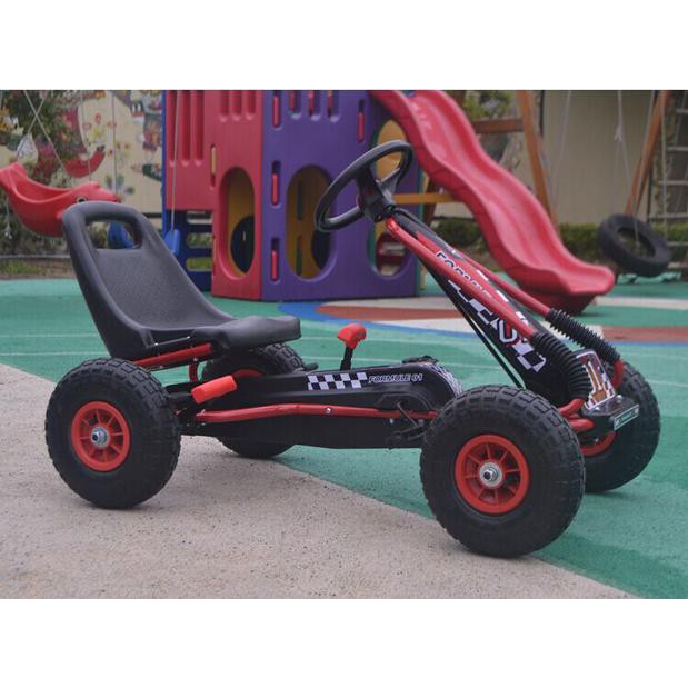 Xe đạp trẻ em 4 bánh KART-xe đạp đồ chơi xe hơi cao cấp cho bé từ 3 - 12 tuổi