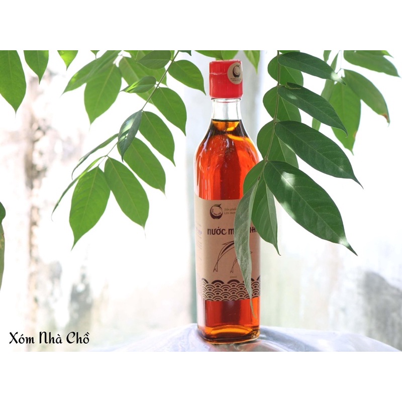 Mắm nhĩ cá cơm than Xóm Nhà Chồ 500ml - mắm lên men hơn 2 năm theo phương pháp truyền thống, không chất điều vị