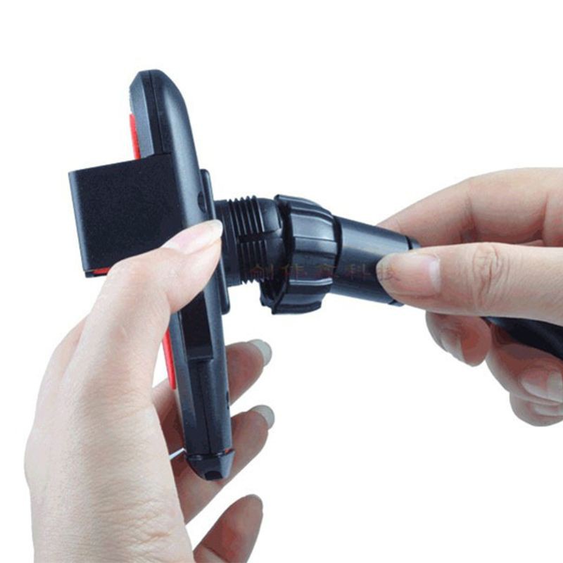 Giá Đỡ Điện Thoại Gắn Kính Chắn Gió Xe Hơi Có Nút Hít Tự Động