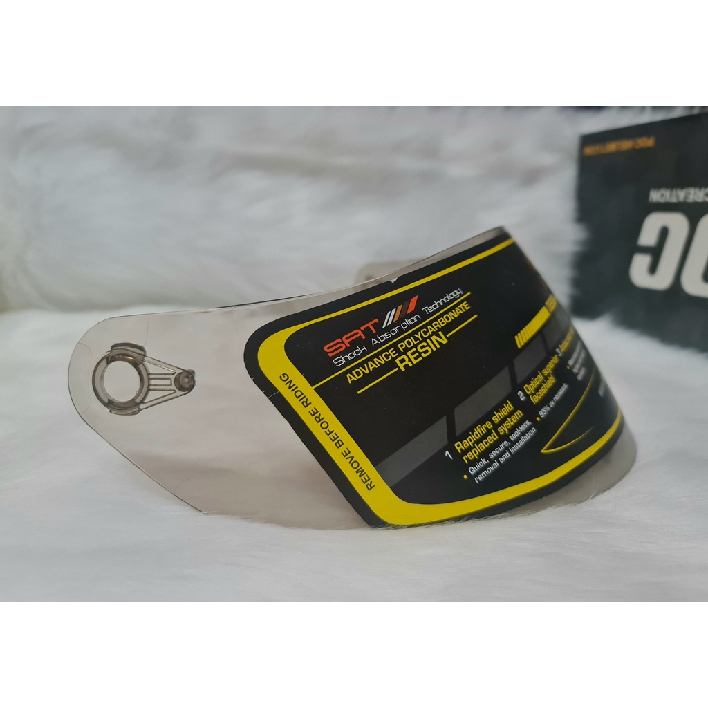 Kính rời gắn nón bảo hiểm fullface Royal M138B,M137,M266,M179, Roc03,Roc 05