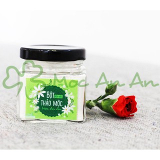 Bột rửa mặt thảo mộc - Mộc An An 90gr