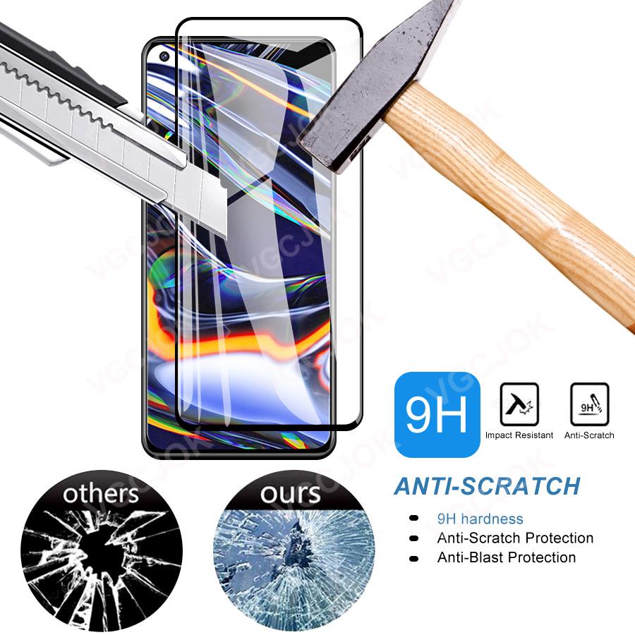 Kính Cường Lực Bảo Vệ Toàn Màn Hình Cho OPPO Realme 5 6 Pro 6S 5S 6i 5i 7i Realme 7 8 4G 5G Pro 7Asia C3i C11 C15 C21 C3