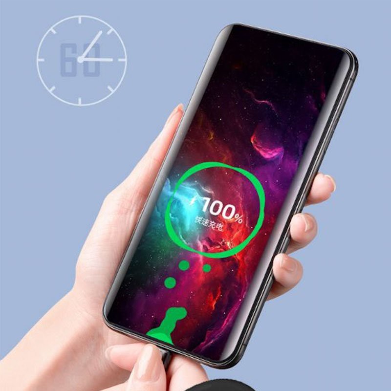 [HÀNG CÓ SẴN] Cáp Sạc Silicone Lỏng Thích Hợp Cho Điện Thoại Iphone Android Type-C Huawei Cáp Sạc TPE C4