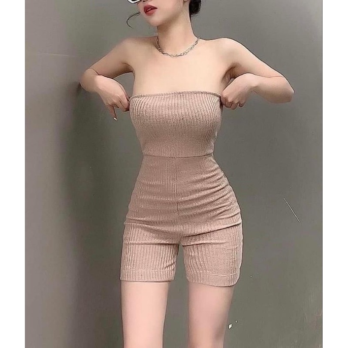 JUM NGỐ ống (jumpsuits có lót ngực) - Size &lt; 52kg - 2FASHIONISTA