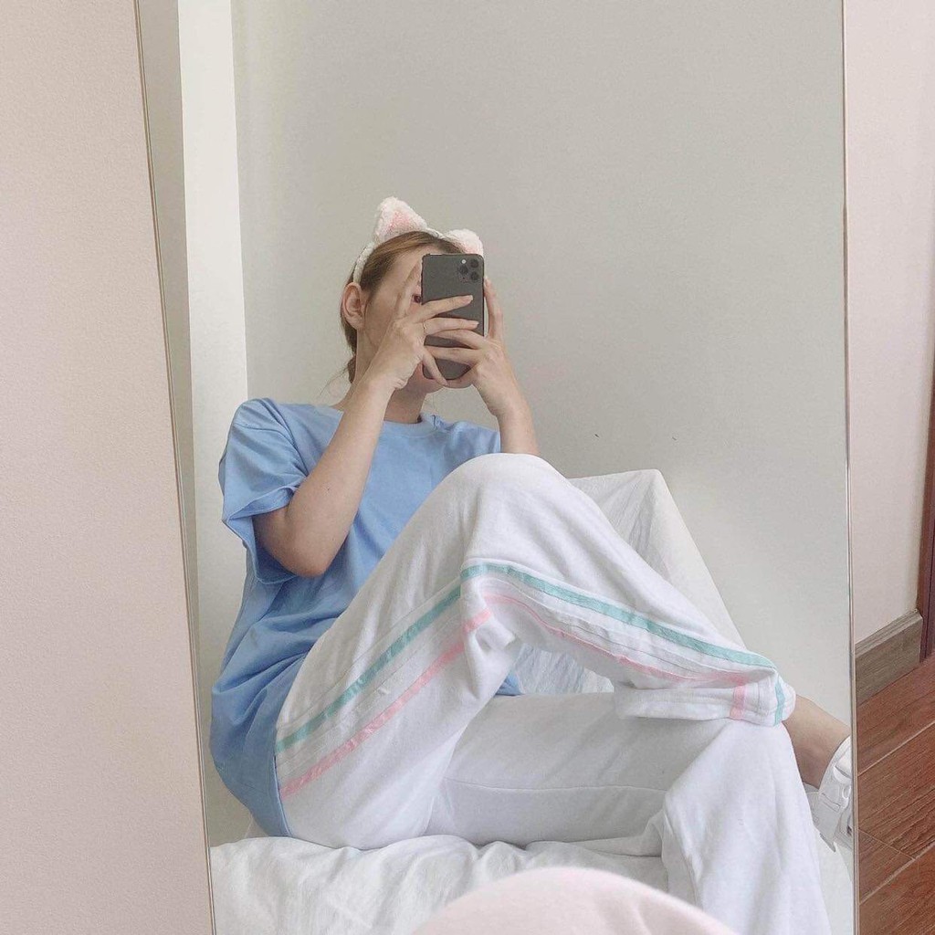 Quần 3 viền 3 màu RIO CẦU VÒNG Ullzang unisex + Ảnh thật