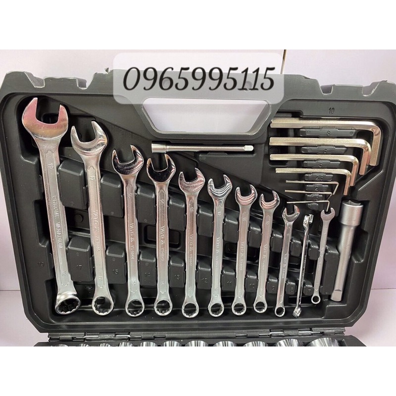 Bộ Dụng Cụ Sửa Chữa 1/4" & 1/2" 77 chi tiết YATO YT-38781