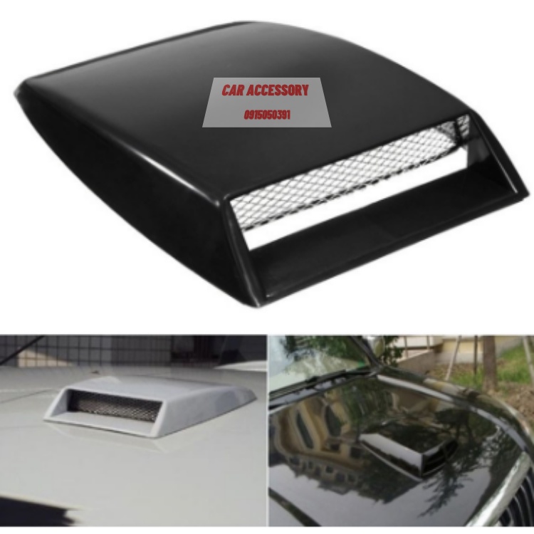 Ốp capo ô tô mô phỏng lỗ thông hơi giả lỗ thông gió phổ thông phù hợp các dòng xe
