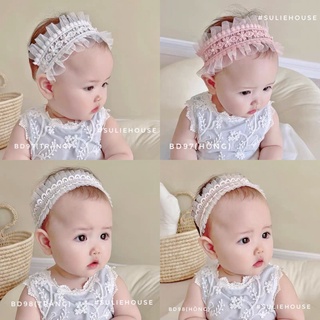 Các mẫu băng đô dễ thương cho bé gái