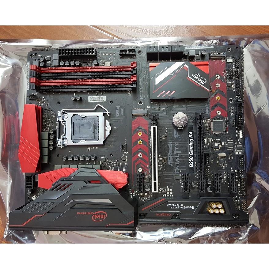 Main Asrock B250 Gaming K4 Bo Mạch Chủ Asrock B250 Fatal1ty Gaming K4 Shopee Việt Nam