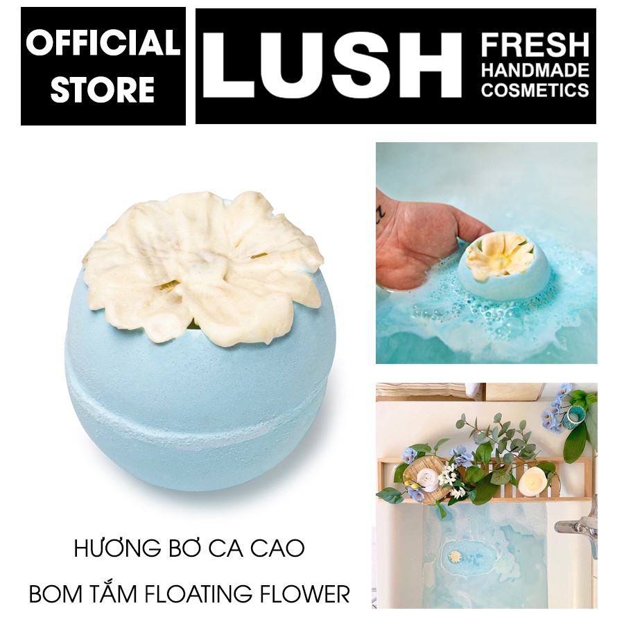 Viên sủi bọt bồn tắm - Floating Flower bath bomb